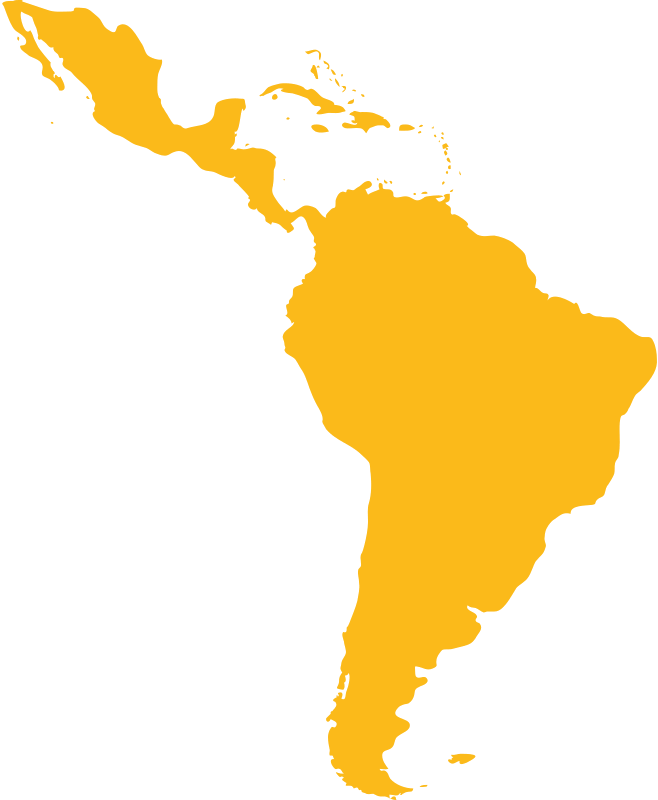 Mapa de América Latina